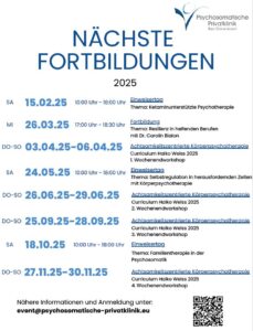 Fortbildungen in 2025 Psychosomatische Privatklinik Bad Grönenbach